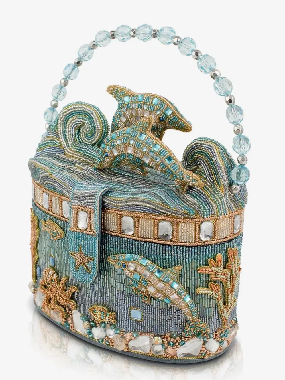 Crystal Dolphin Hard-Sided Marine Sea Life
Novelty Bag - Picture 4 of 5